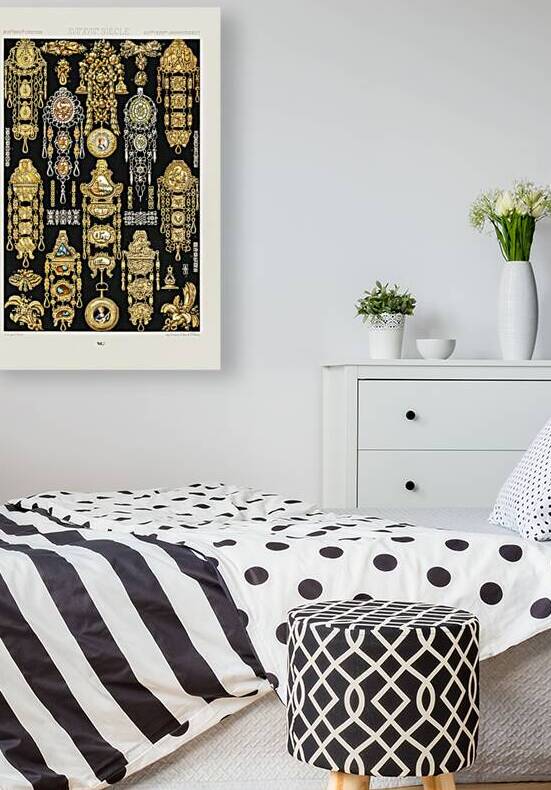 17th and 18th Century pattern Lornement Polychrome 1888 by Albert Racinet 1825–1893. 1888 edition.  by IStockHistory com