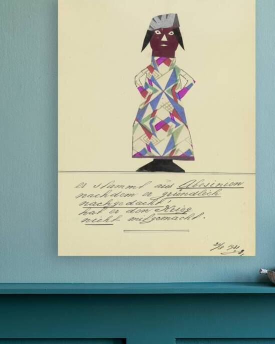 ‘Er stammt aus Abesinion …’ 1931  My Pictures Become Wilder and Wilder By John Elsas by IStockHistory com