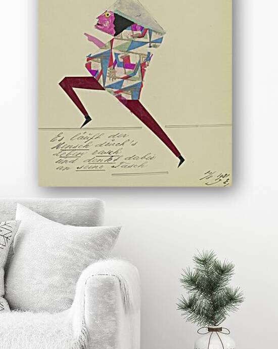 ‘Es läuft der Mensch durch‘s Leben rasch …’ 1931  My Pictures Become Wilder and Wilder By John Elsas by IStockHistory com