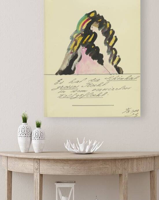 ‘Es hat die Schönheit grosses Recht …’ 1932  My Pictures Become Wilder and Wilder By John Elsas by IStockHistory com