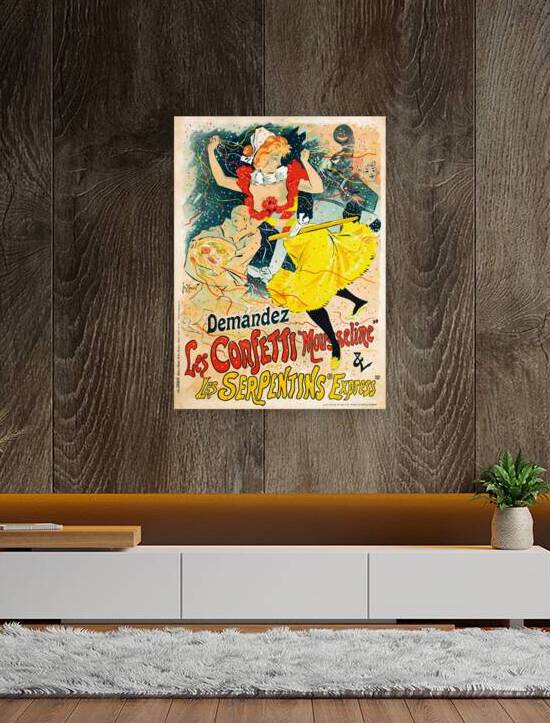 Les Confetti 1894 Posters by Georges Meunier by IStockHistory com