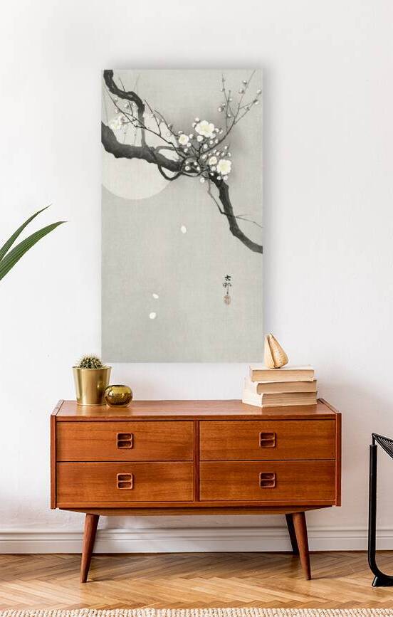 Plum blossom and full moon 1900 - 1936 by Ohara Koson 1877-1945. by IStockHistory com
