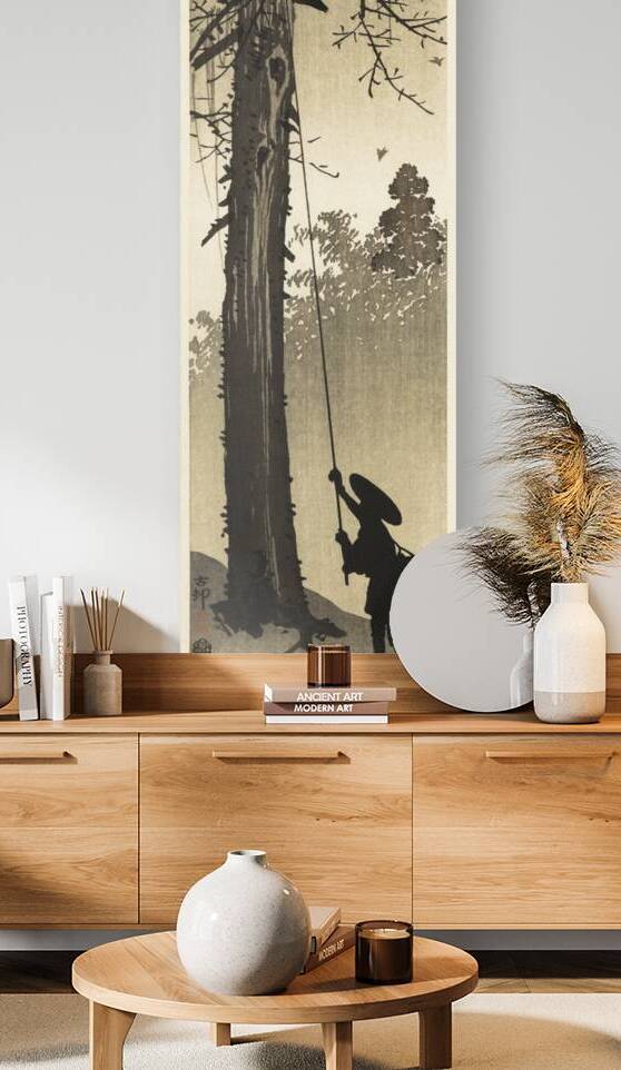 Bird nest rover 1900 - 1910 by Ohara Koson 1877-1945. by IStockHistory com