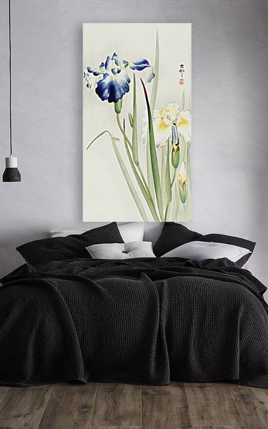 Irises 1900 - 1936 by Ohara Koson 1877-1945. by IStockHistory com