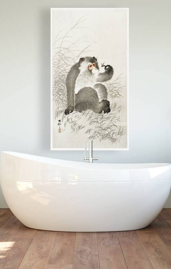 Cockatoo with pomegranate 1927 by Ohara Koson 1877-1945. by IStockHistory com