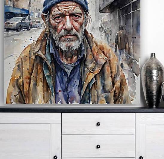 Watercolor Whats Left By Bruce Lazarus by IStockHistory com