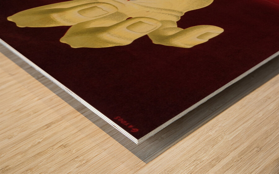 Nao Deixemos o Eixo Meter as Garras nas Américas Wood print