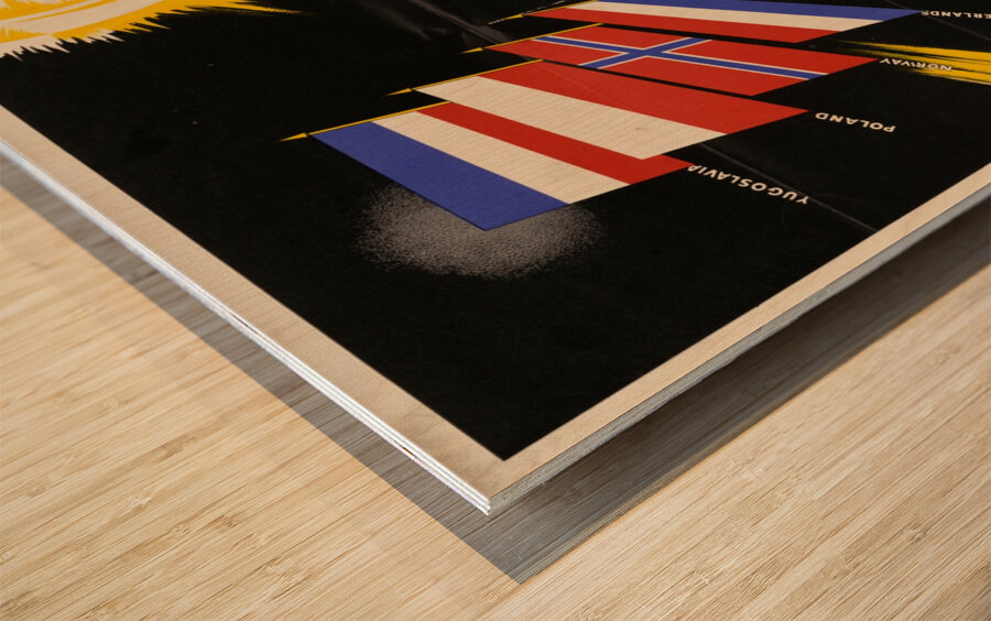 The Vegetabull Wood print