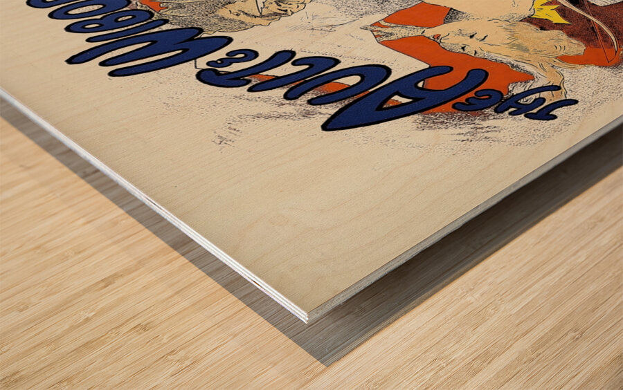 Ault and Wiborg Ad. 087 1890-1913 Poster by Jules Chéret Wood print