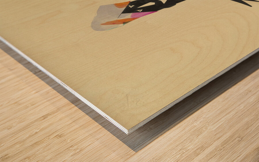 ‘Hier ist ersetzlich Jedermann …’ 1931  My Pictures Become Wilder and Wilder By John Elsas Wood print