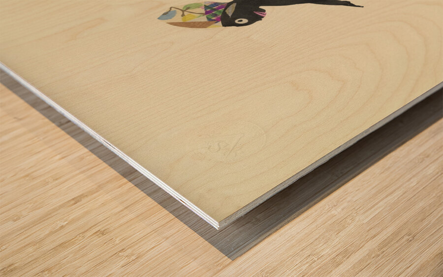 ‘In der grandiosen Weltgeschicht …’ 1932  My Pictures Become Wilder and Wilder By John Elsas Wood print